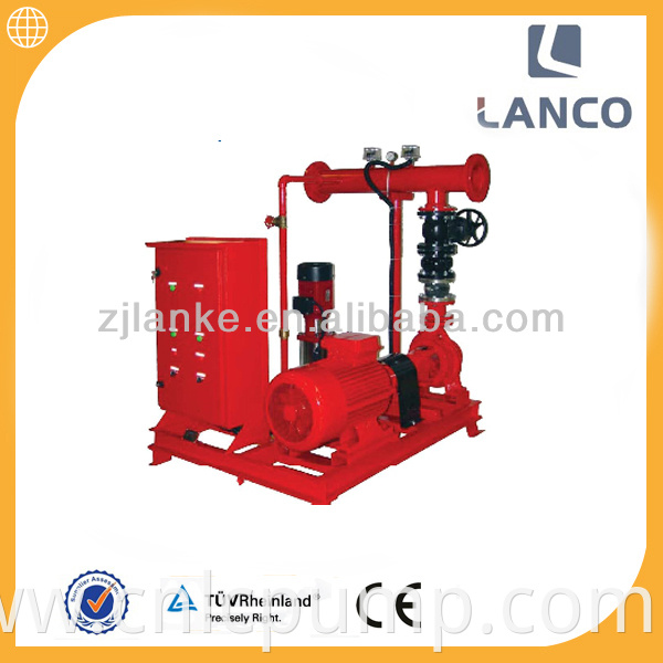 Lanco Brand high capacity Centrifugal sterling peerless fire pump